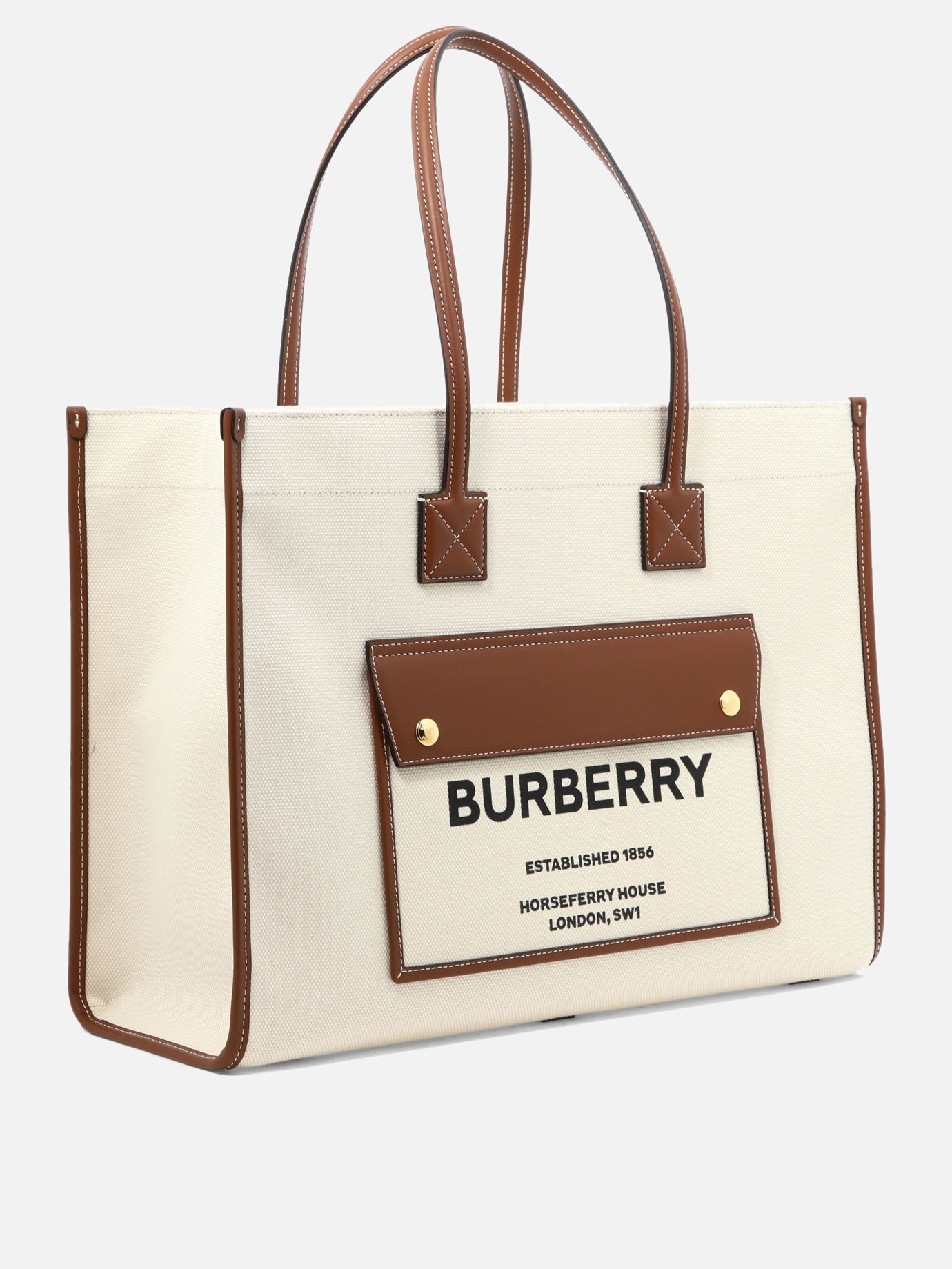 Burberry "Medium Freya" tote bag Beige