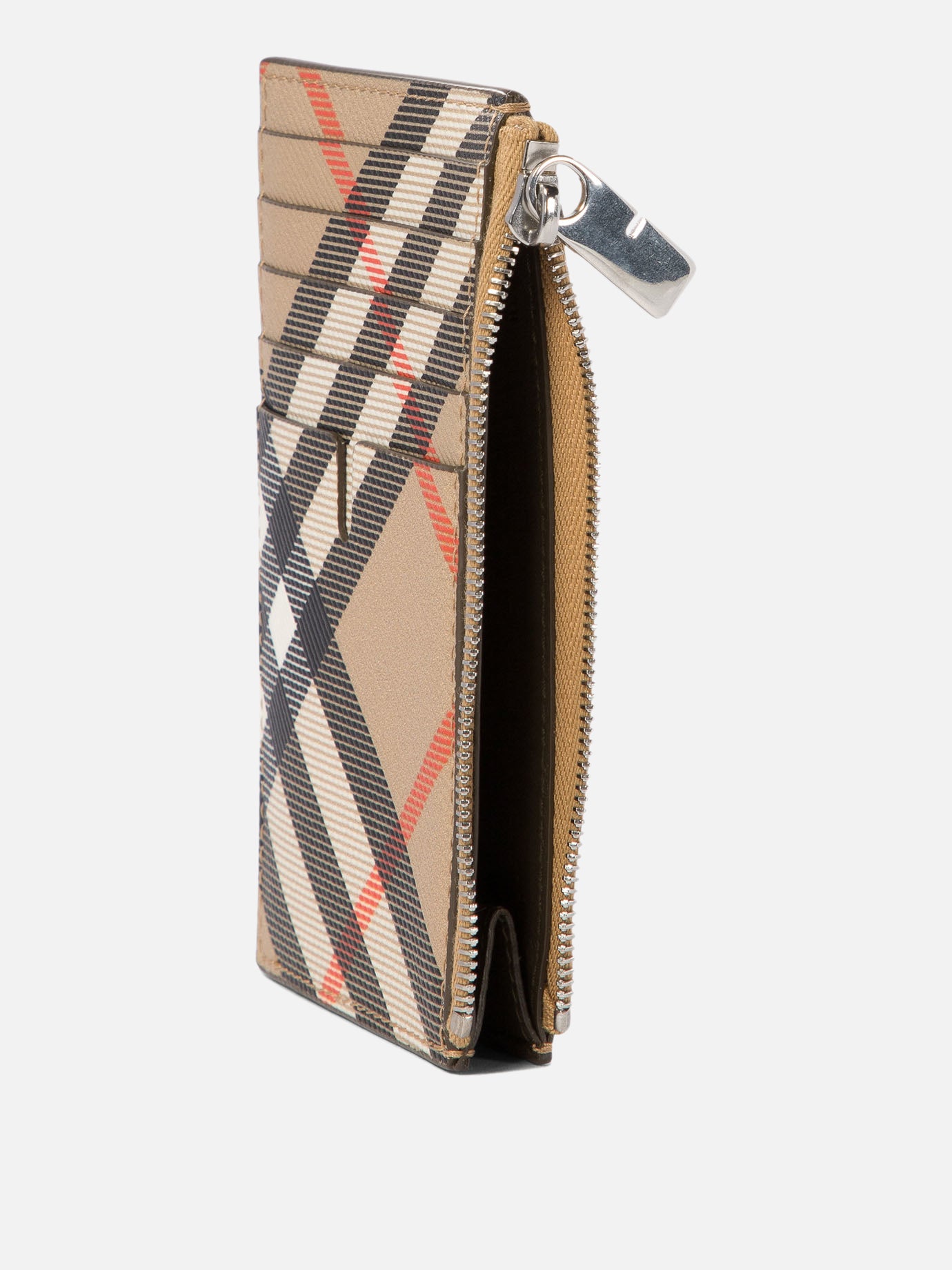 Burberry Check card holder Beige