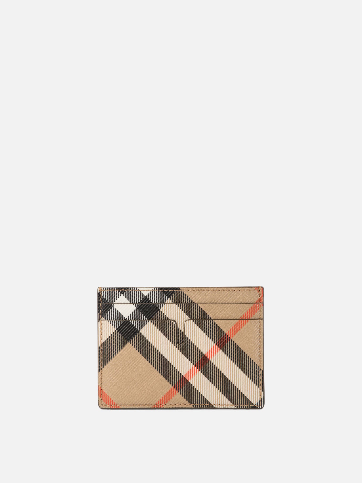 Burberry "Check" card holder Beige