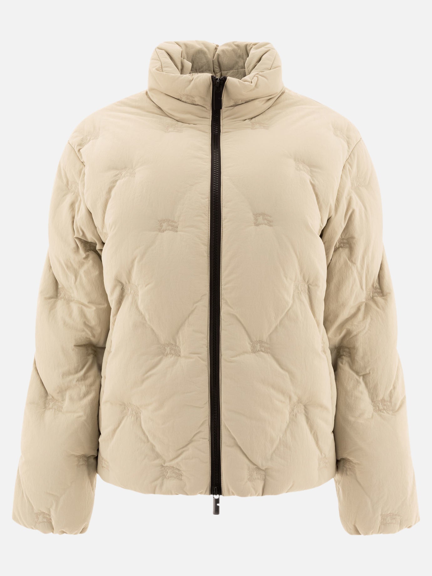 Burberry "EKD" nylon puffer jacket Beige