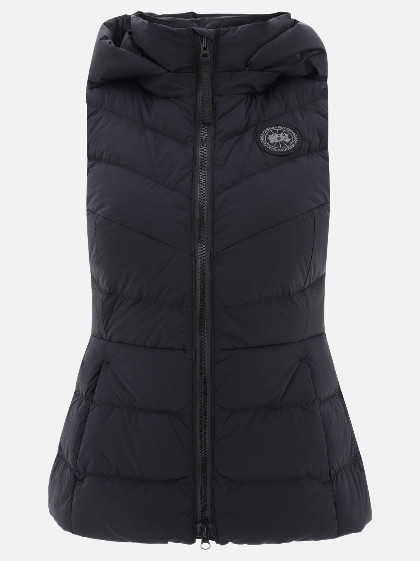Vest jackets Solid colour  Black - Canada Goose Women | PDP | VIETTI Online Store | thumbnail