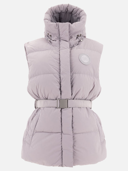 Vest jackets Solid colour  Grey - Canada Goose Women | PLP | VIETTI Online Store 

