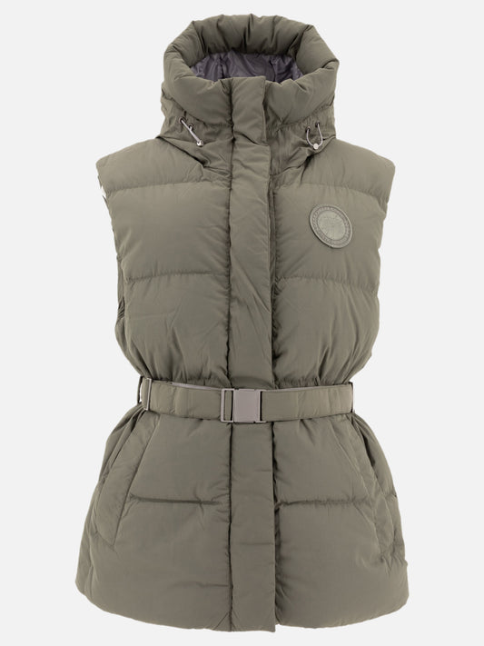Vest jackets Solid colour  Green - Canada Goose Women | PLP | VIETTI Online Store 
