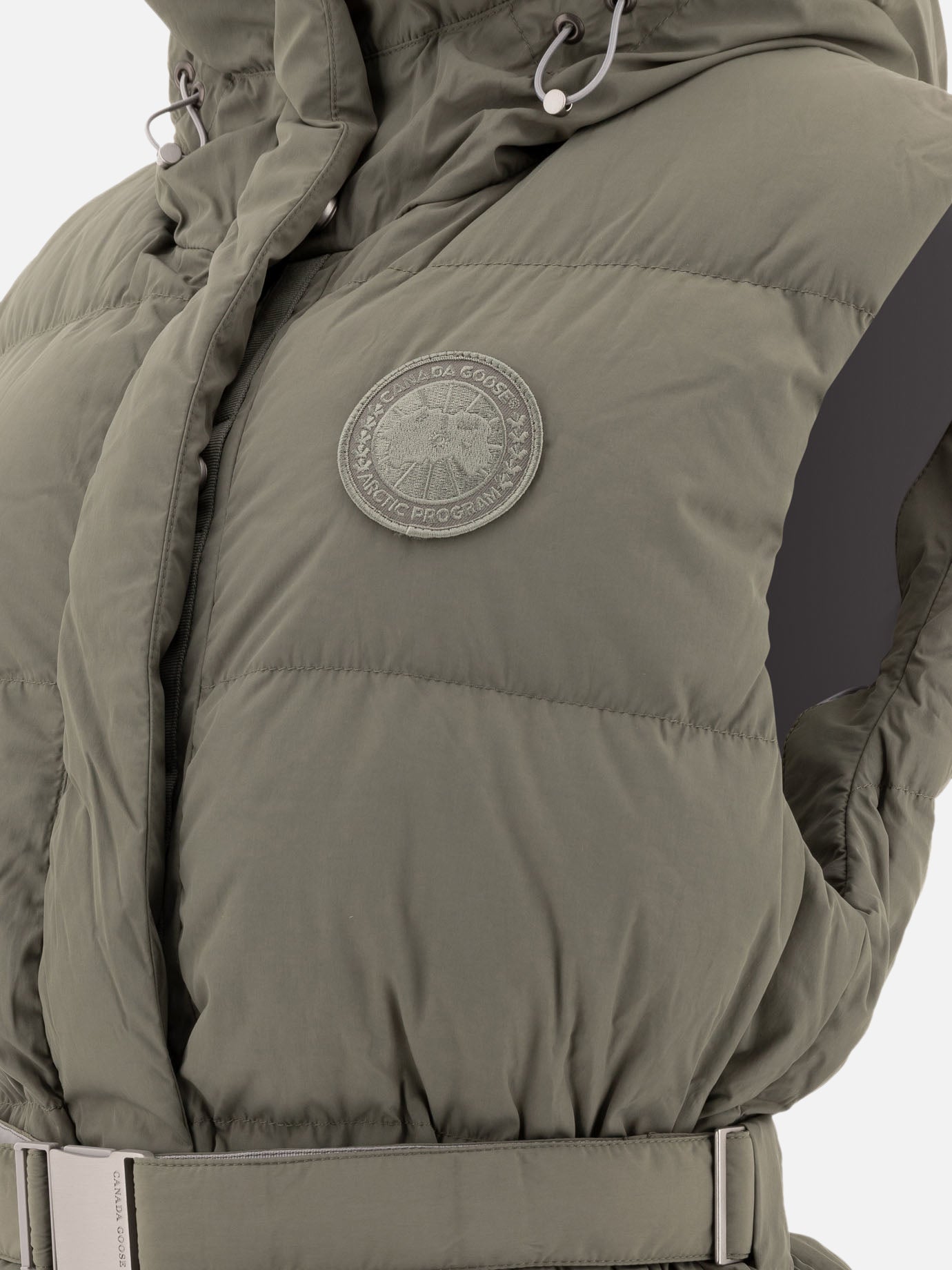 Vest jackets Solid colour  Green - Canada Goose Women | PDP | VIETTI Online Store | thumbnail_4
