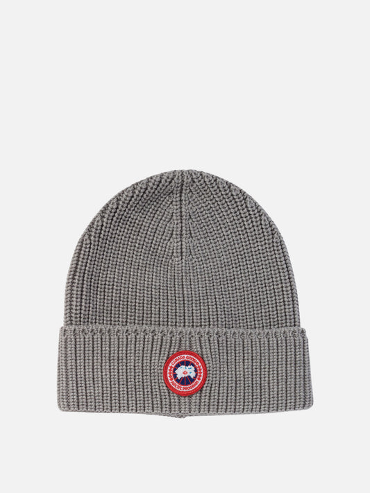 Canada Goose Ribbed beanie Grey