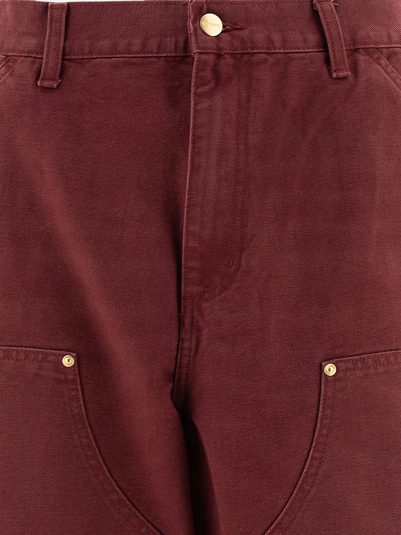 Carhartt WIP "Double Knee" trousers Bordeaux