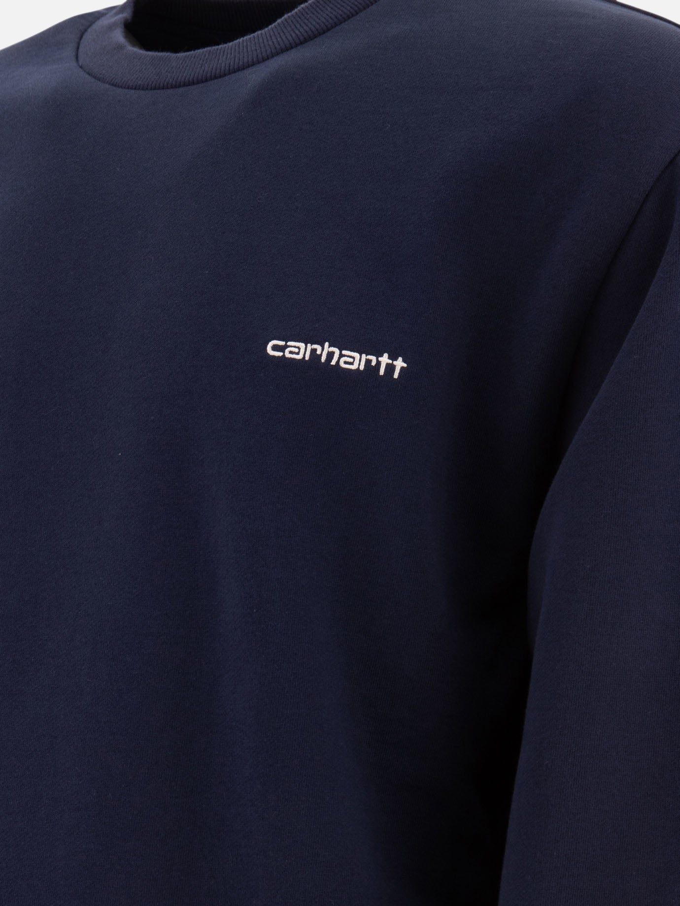 "Script Embroidery" sweatshirt