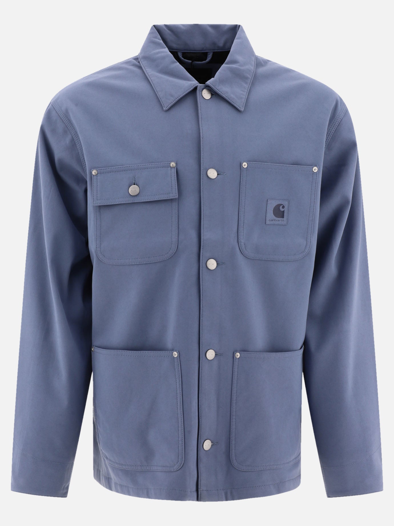 Quilted & Utility Jackets Solid colour  Light blue - Carhartt WIP Men | PDP | VIETTI Online Store | thumbnail