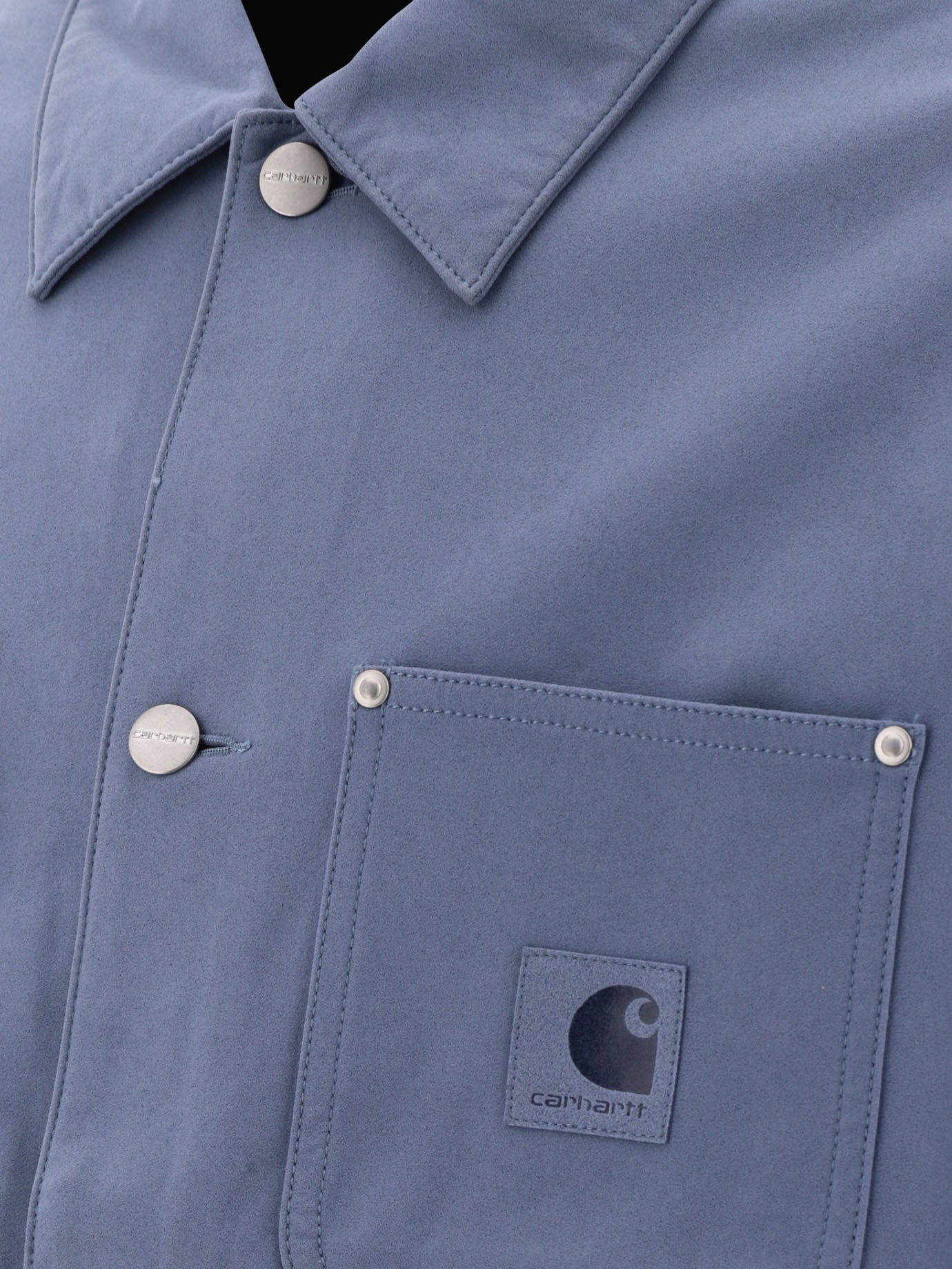 Quilted & Utility Jackets Solid colour  Light blue - Carhartt WIP Men | PDP | VIETTI Online Store | Zoom-Modal_4

