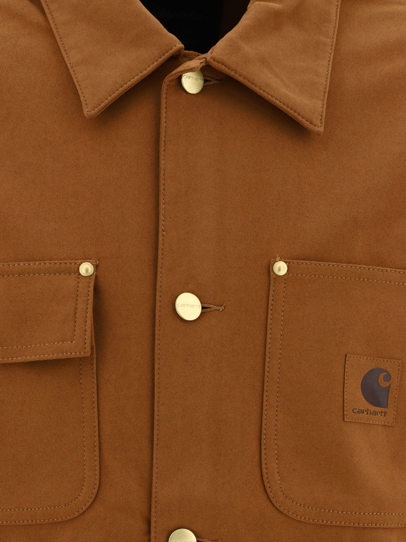 Quilted & Utility Jackets Solid colour  Brown - Carhartt WIP Men | PDP | VIETTI Online Store | thumbnail_3