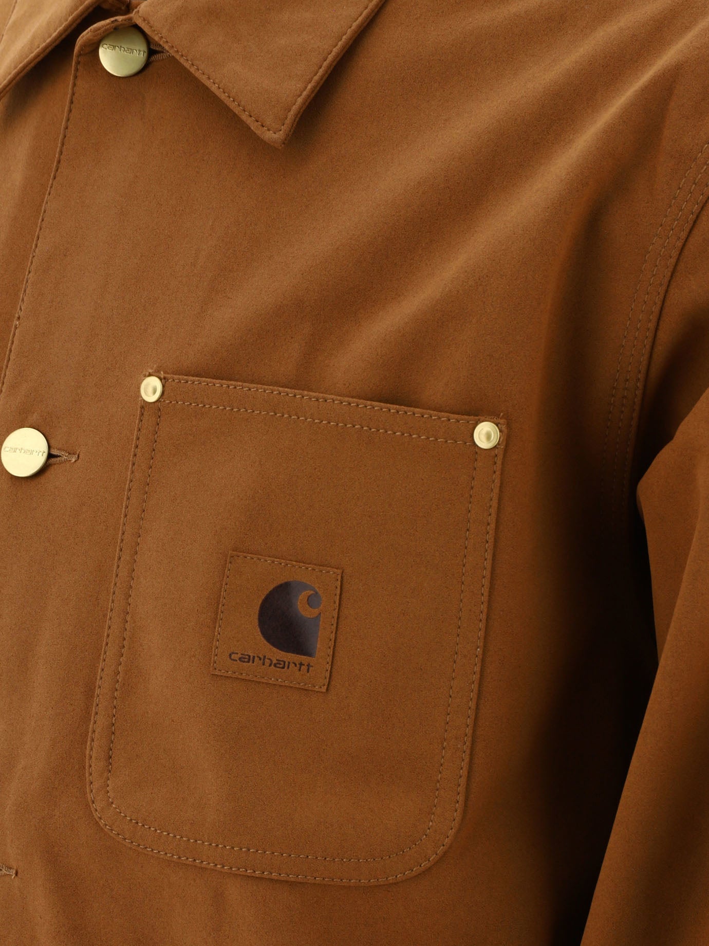 Quilted & Utility Jackets Solid colour  Brown - Carhartt WIP Men | PDP | VIETTI Online Store | Zoom-Modal_4
