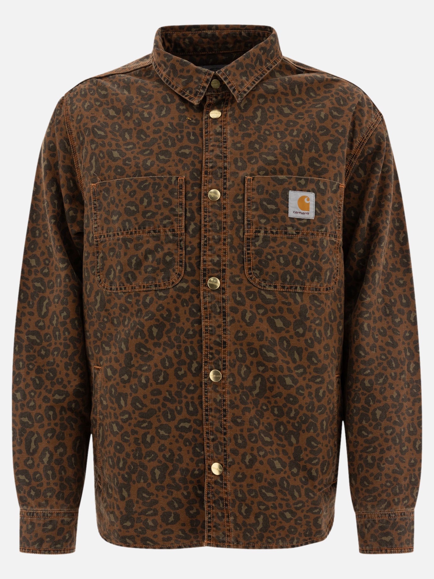 Carhartt WIP "Conro" overshirt jacket Brown