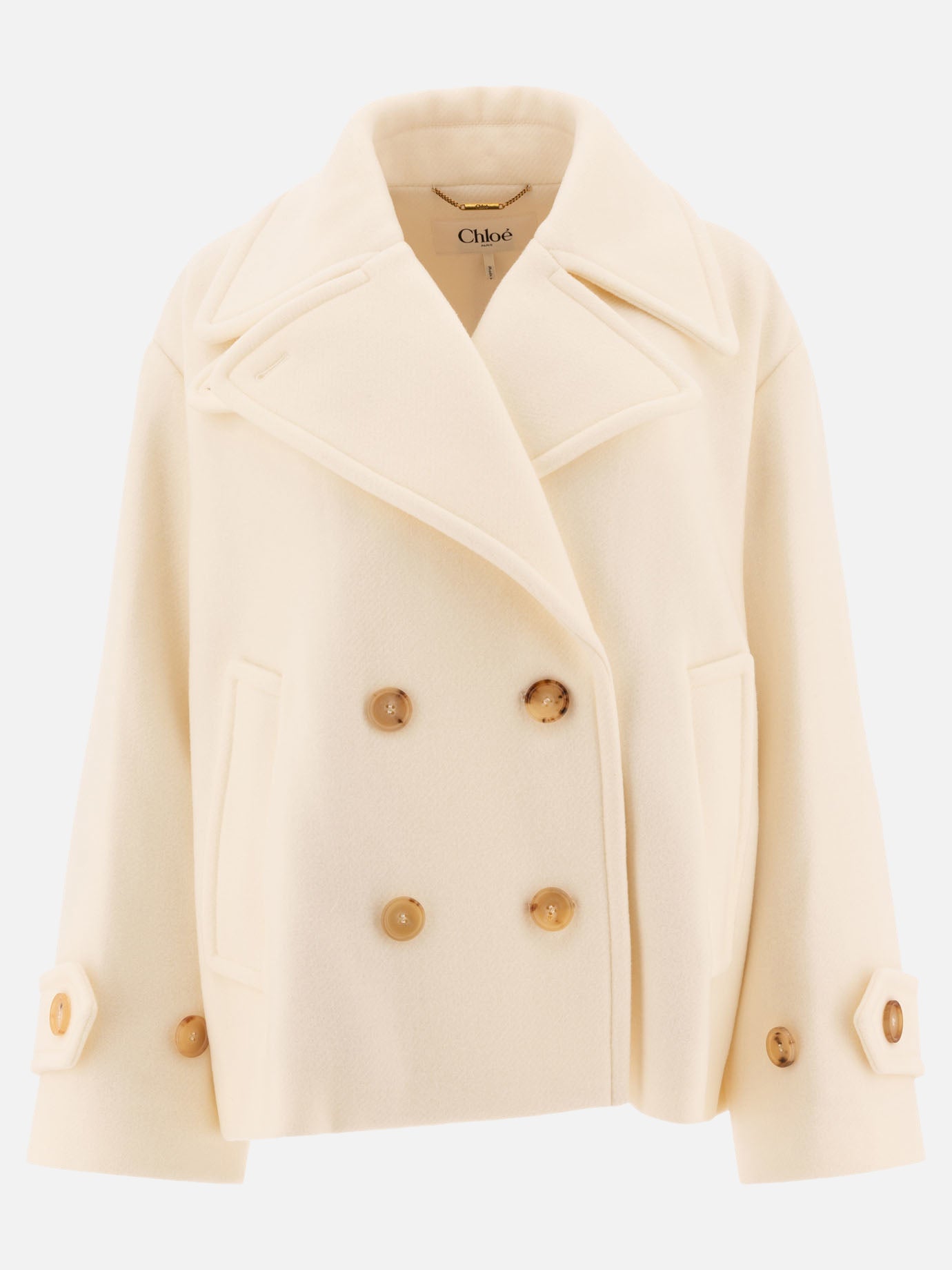 Chloé Oversize short coat White