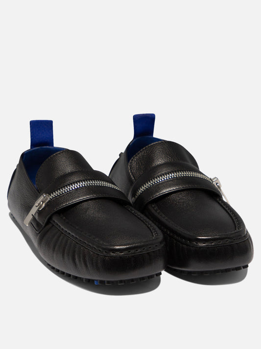 Loafers 100% leather - 100% rubber  Black - Burberry Men | PDP | VIETTI Online Store | 2
