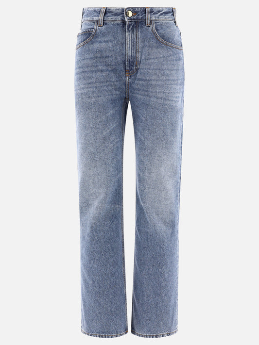 Straight-leg jeans Denim  Light blue - Chloé Women | PDP | VIETTI Online Store 
