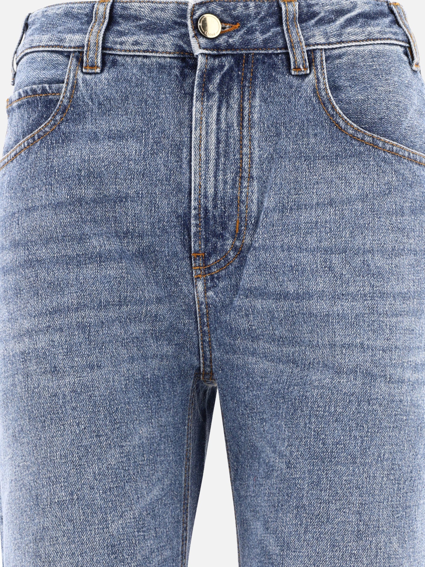 Straight-leg jeans Denim  Light blue - Chloé Women | PDP | VIETTI Online Store | Zoom-Modal_3
