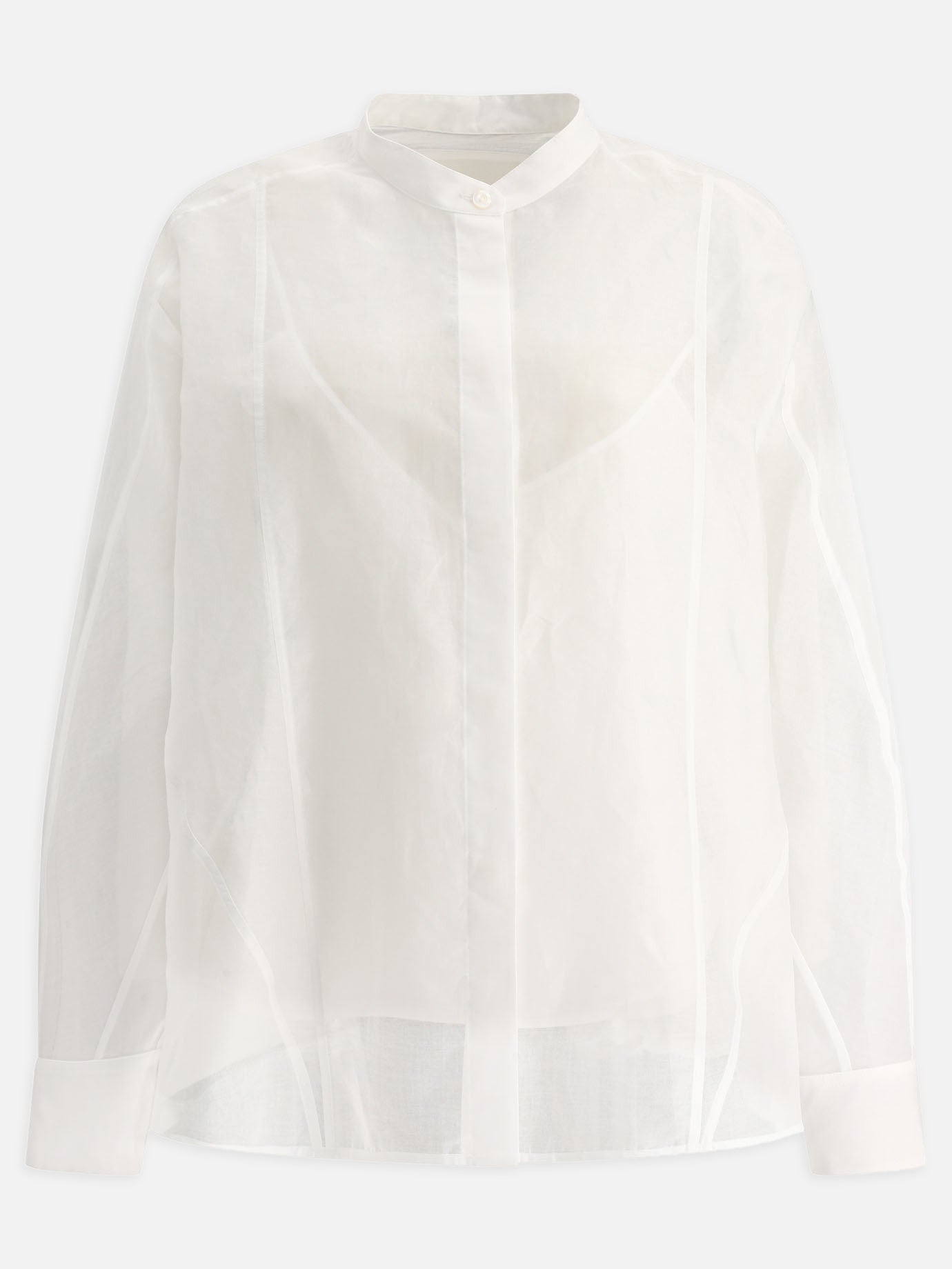 Casual shirts Solid colour  White - Jil Sander Women | PDP | VIETTI Online Store | Zoom-Modal
