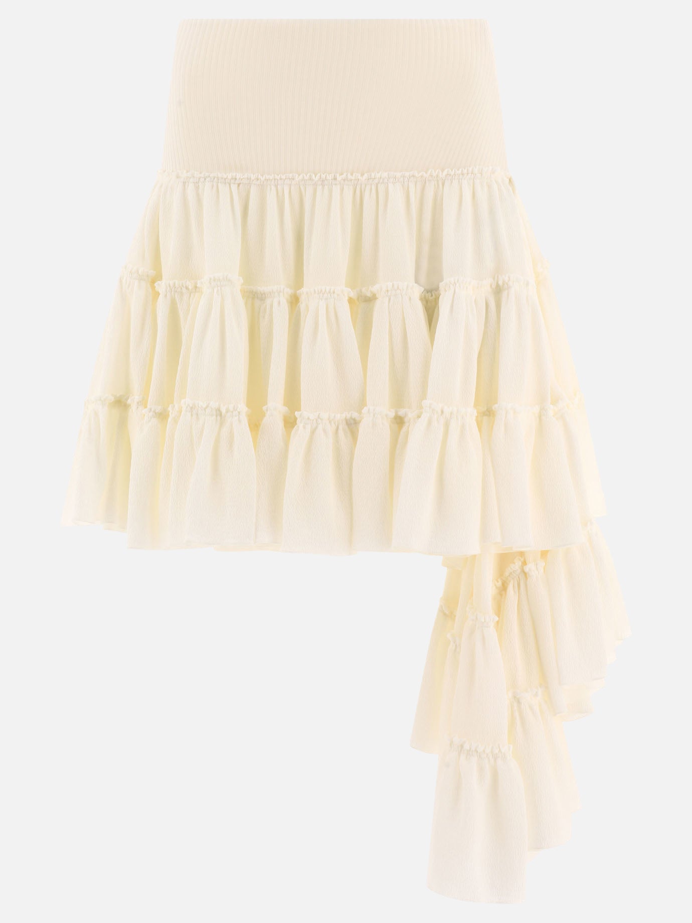 Loewe Ruffled skirt 19565363_34 White thumbnail_1