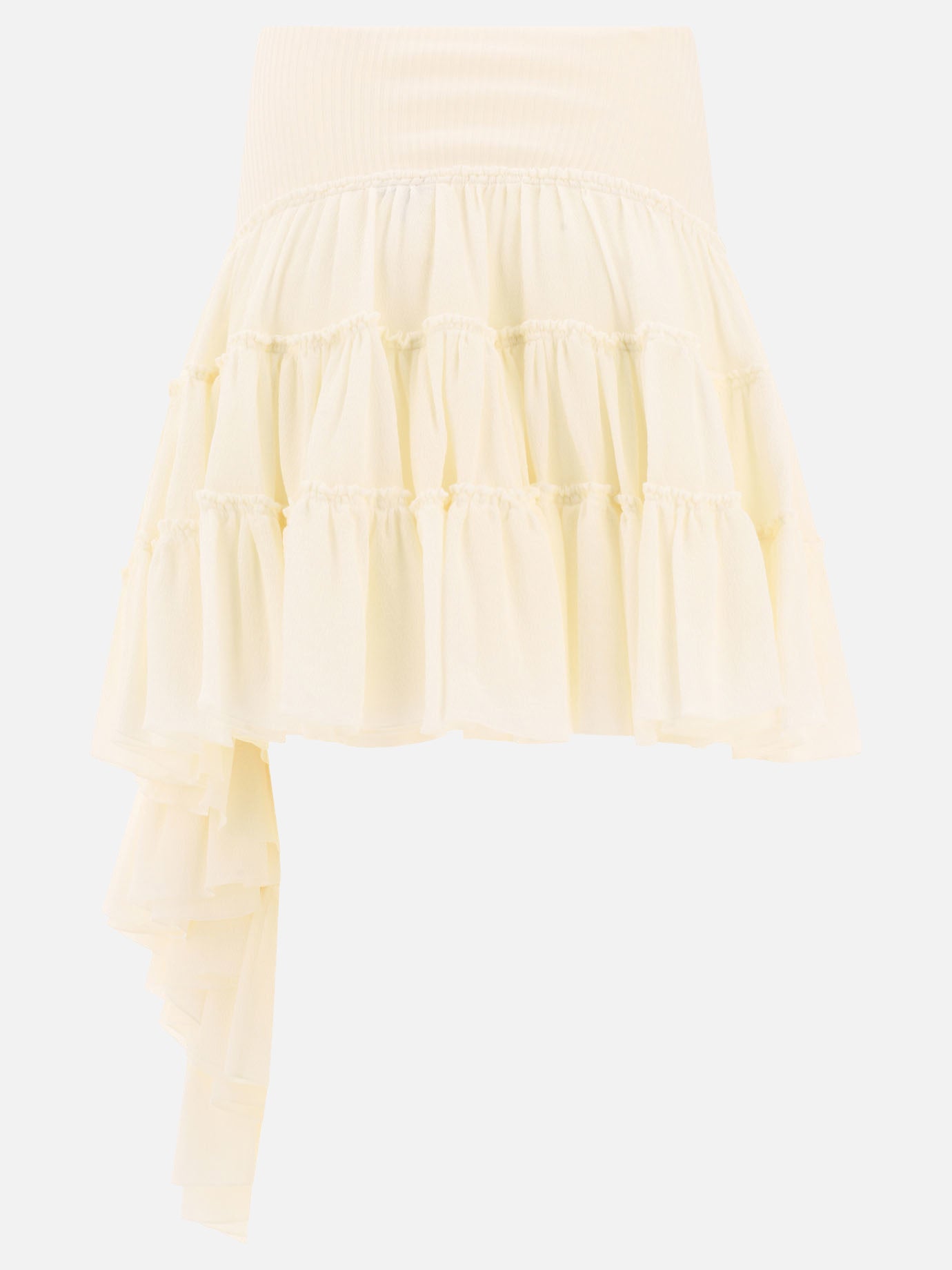 Loewe Ruffled skirt 19565363_34 White thumbnail_2
