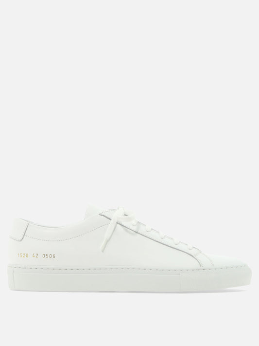 Low top sneakers 100% leather - 100% rubber  White - Common Projects Men | PLP | VIETTI Online Store 
