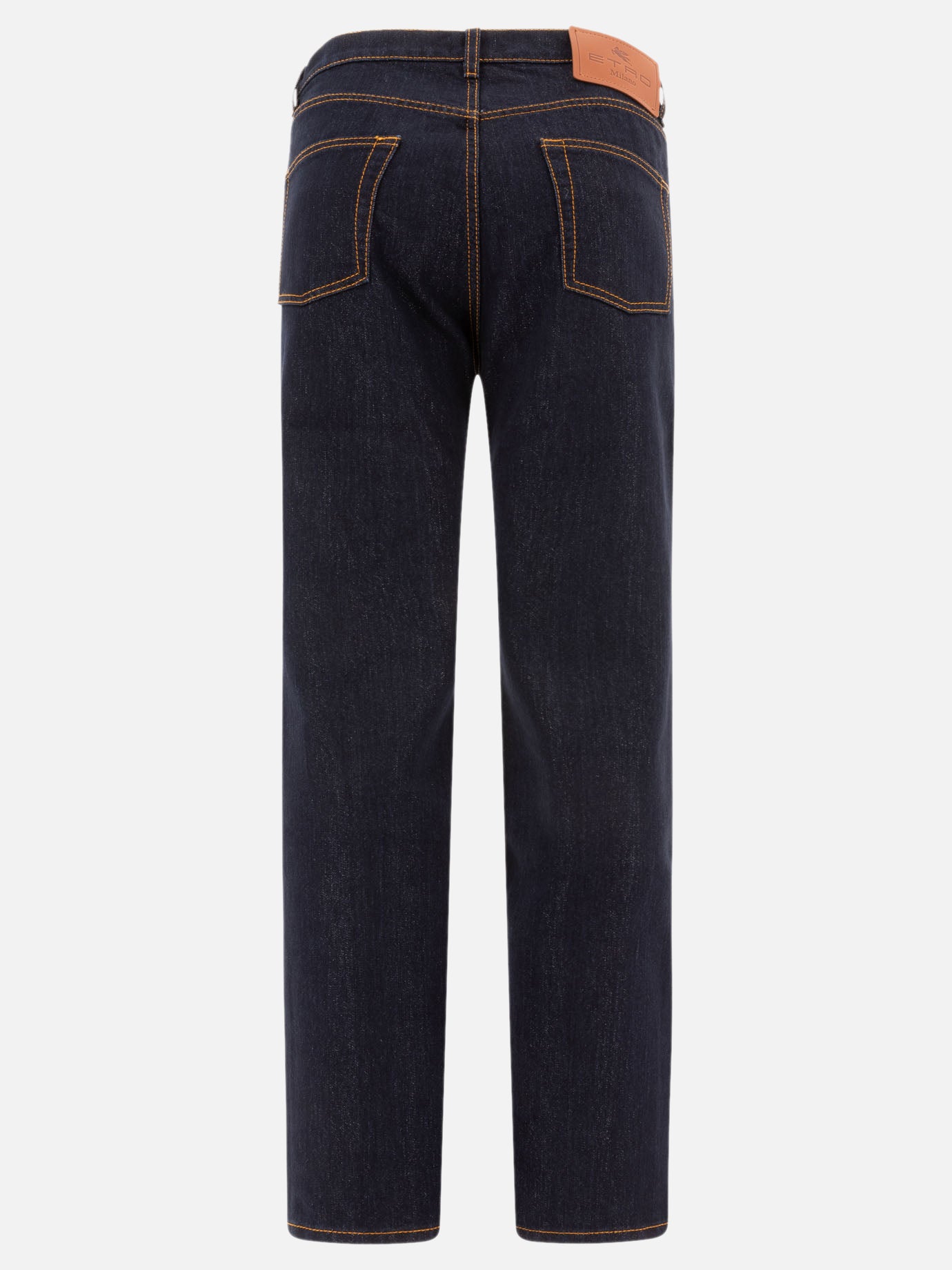 Straight-leg jeans