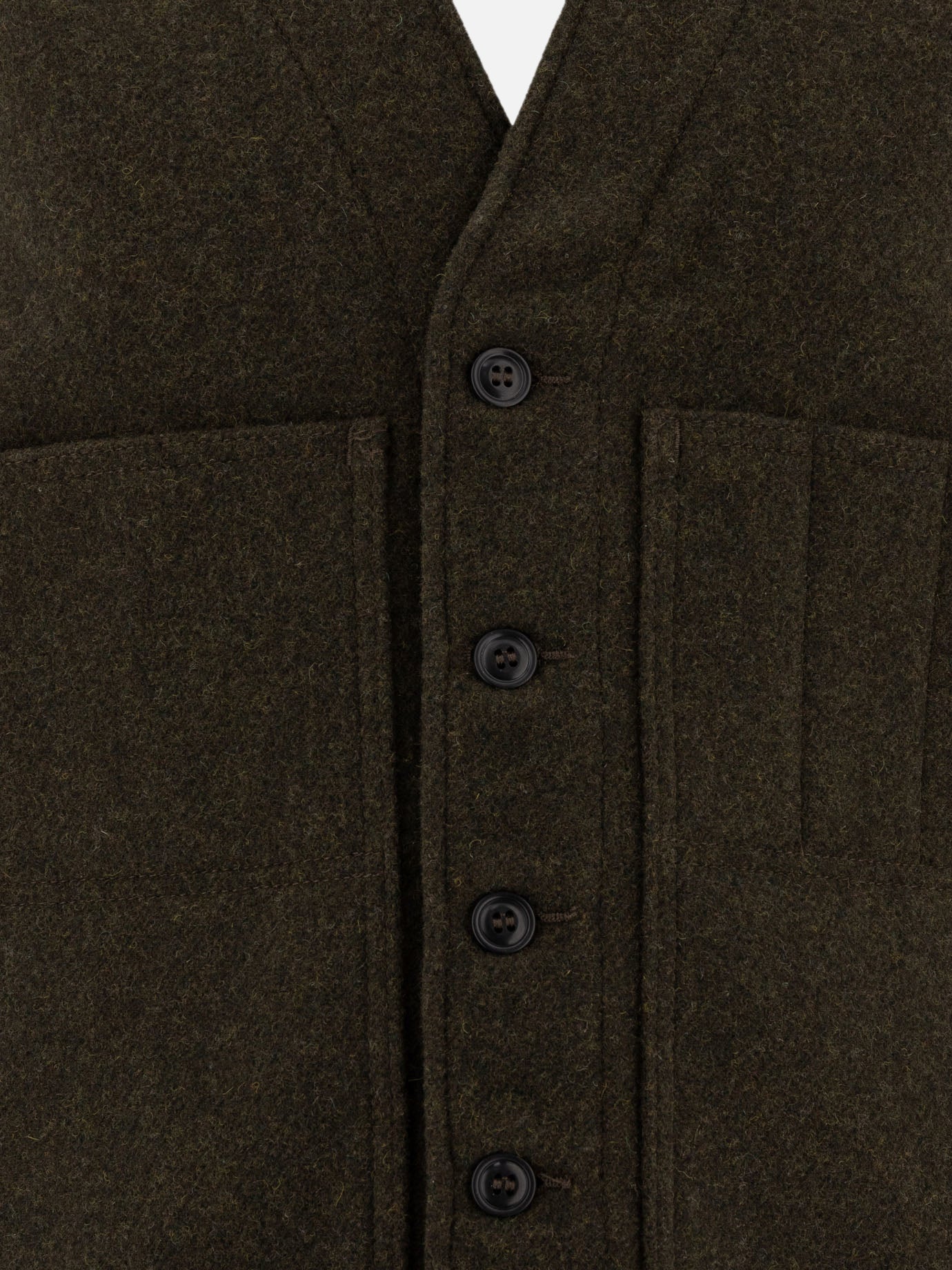 "Mackinaw" wool vest