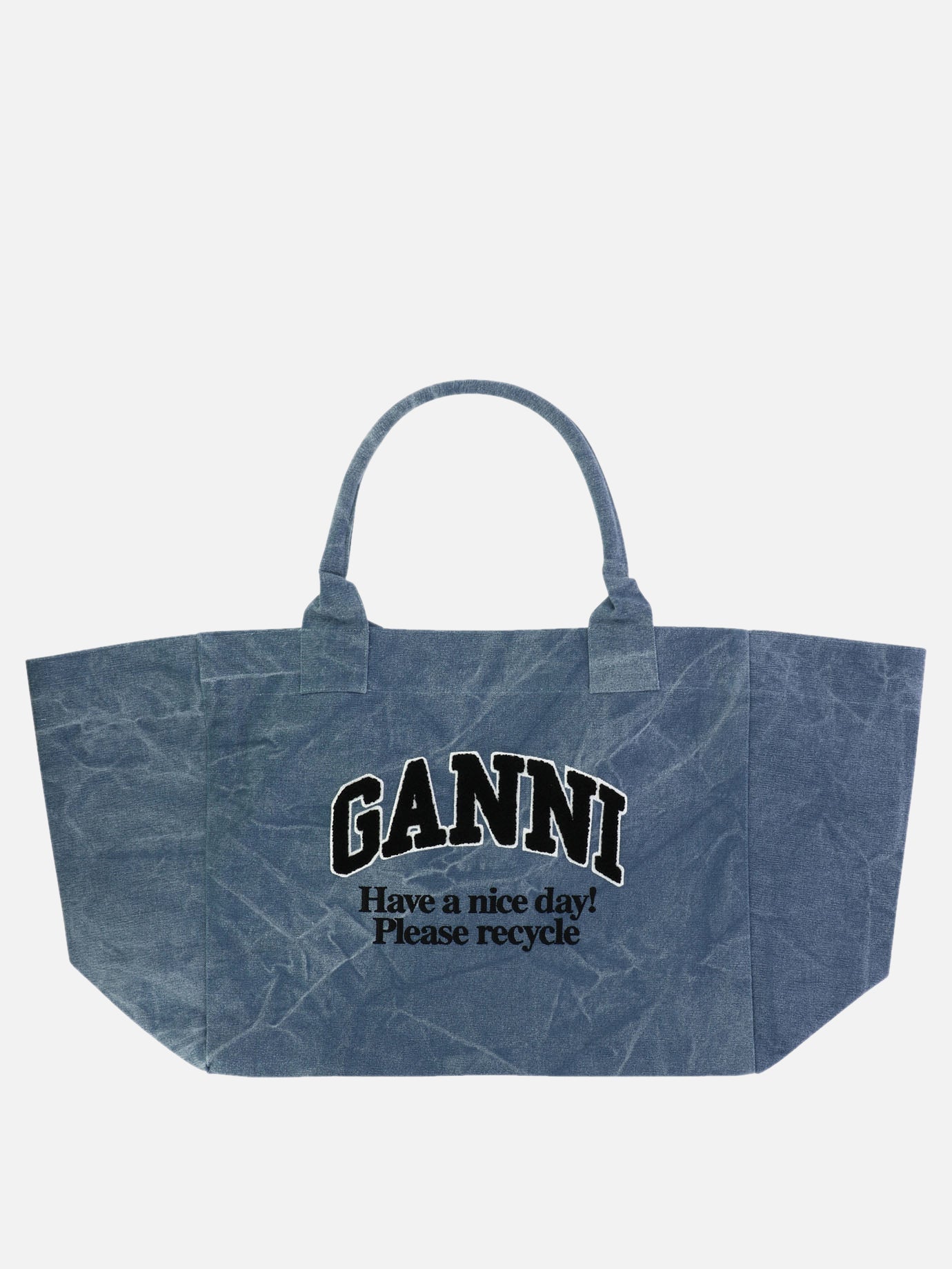 Oversize canvas tote bag