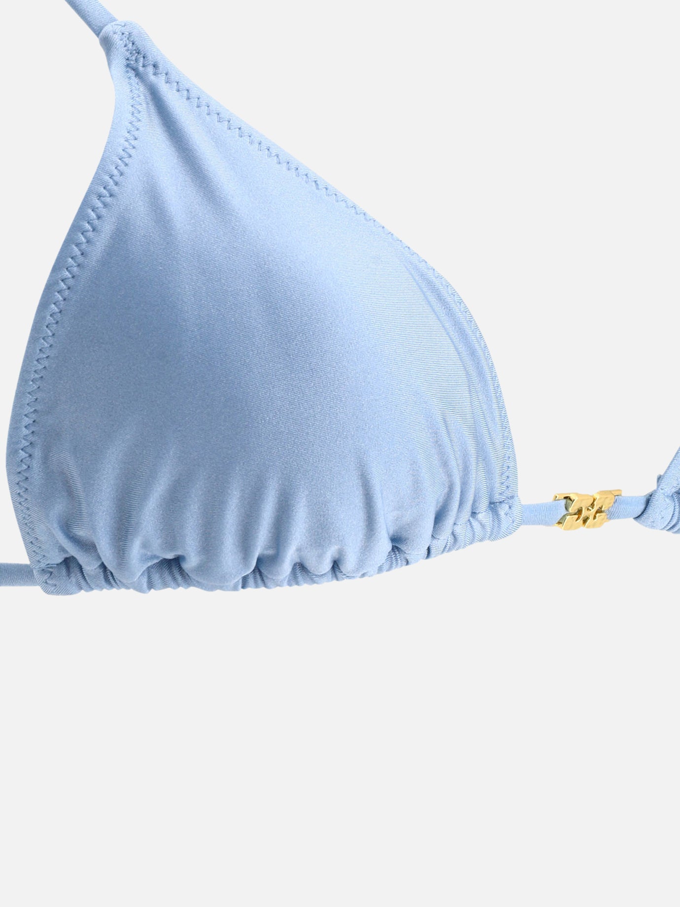 Ganni "Blue String" bikini top Light blue