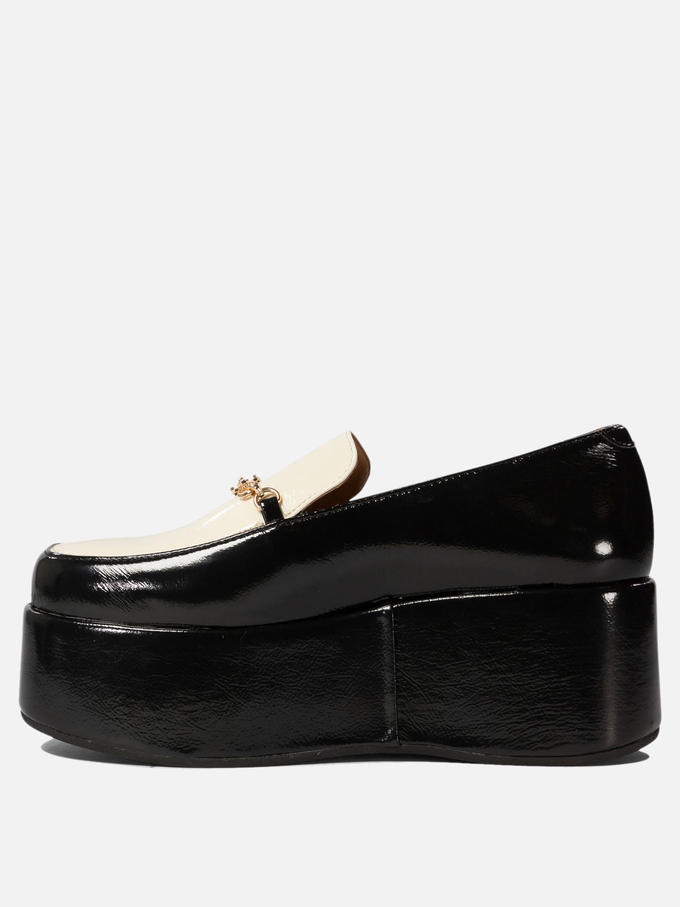 Loafers 100% polyurethane - 100% rubber  Black - Ganni Women | PDP | VIETTI Online Store | thumbnail_3