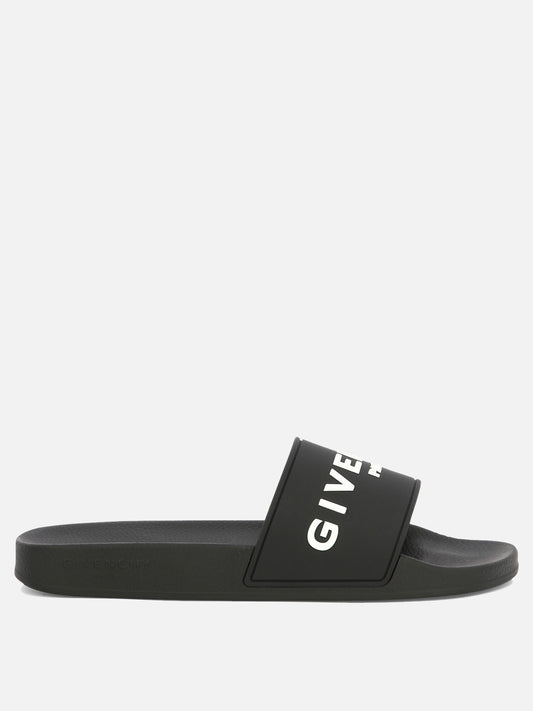 Slides 100% polyurethane - 100% rubber  Black - Givenchy Men | PLP | VIETTI Online Store 
