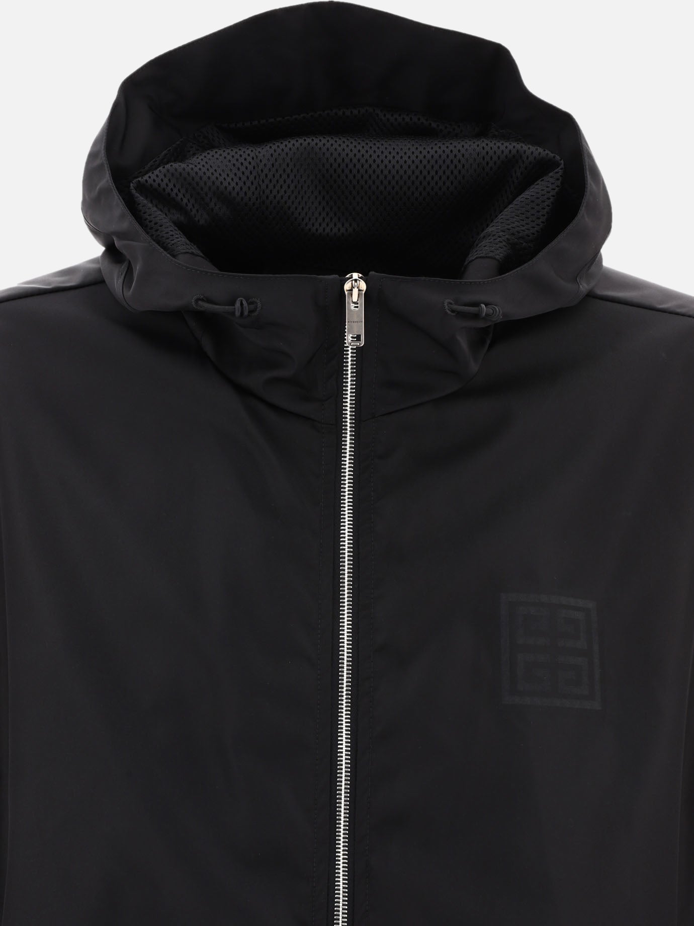 Windbreaker jacket with logo