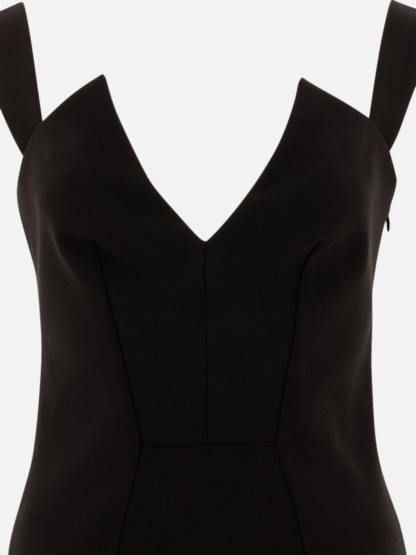 Givenchy V-neck dress Black