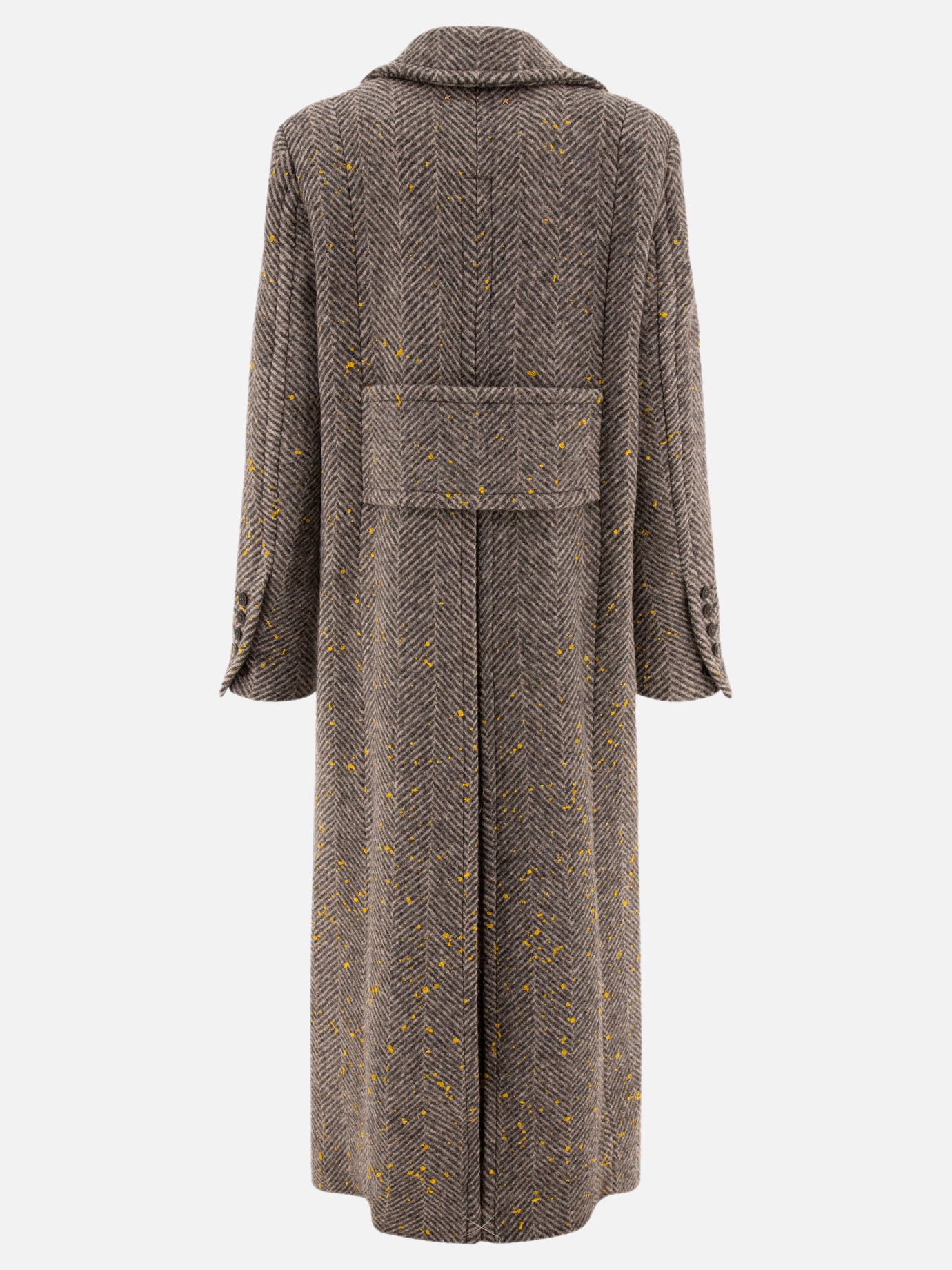 Long coats Herringbone  Grey - Golden Goose Women | PDP | VIETTI Online Store | Zoom-Modal_2

