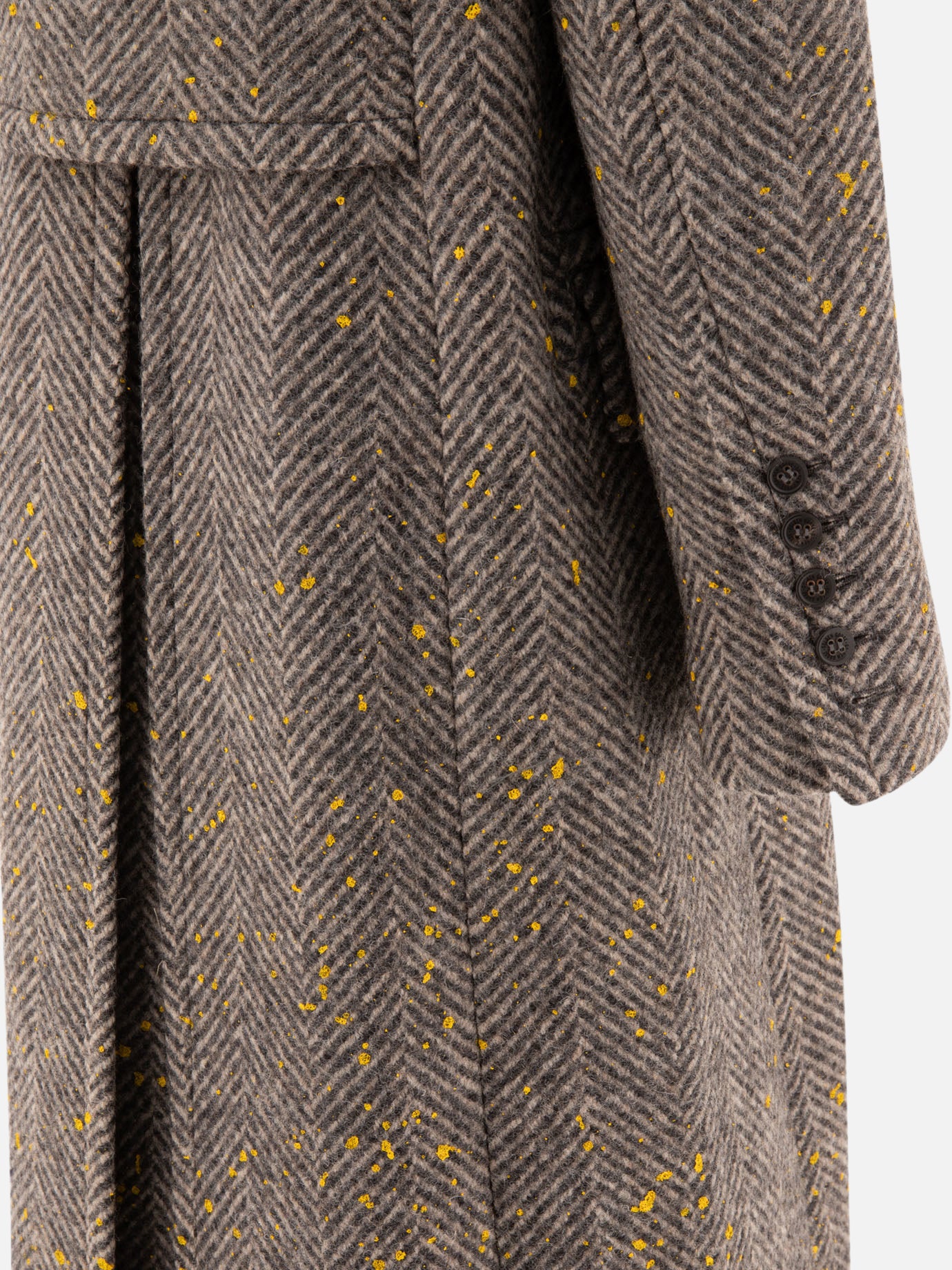 Long coats Herringbone  Grey - Golden Goose Women | PDP | VIETTI Online Store | thumbnail_4