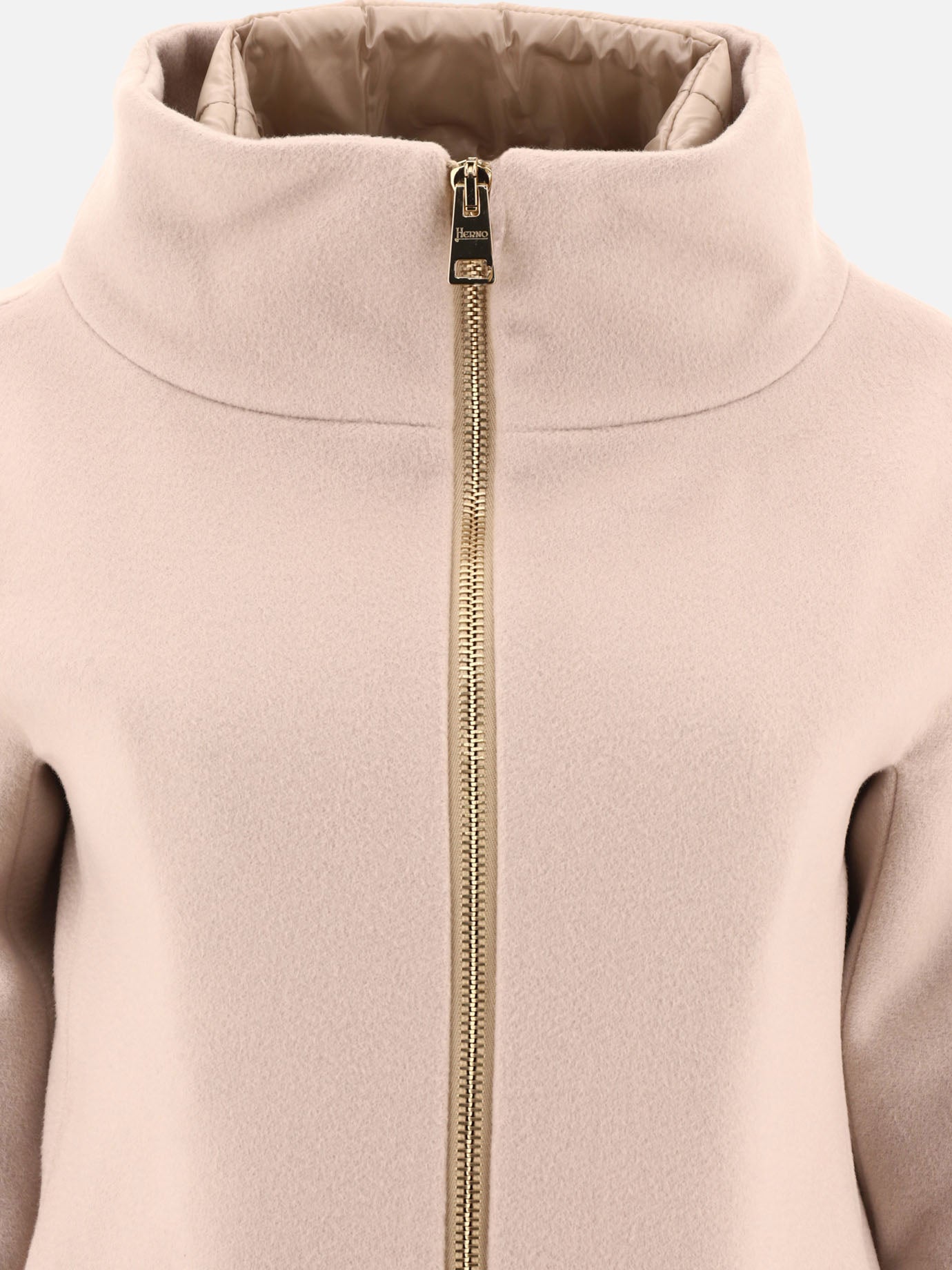 Long coats Solid colour  Beige - Herno Women | PDP | VIETTI Online Store | Zoom-Modal_3
