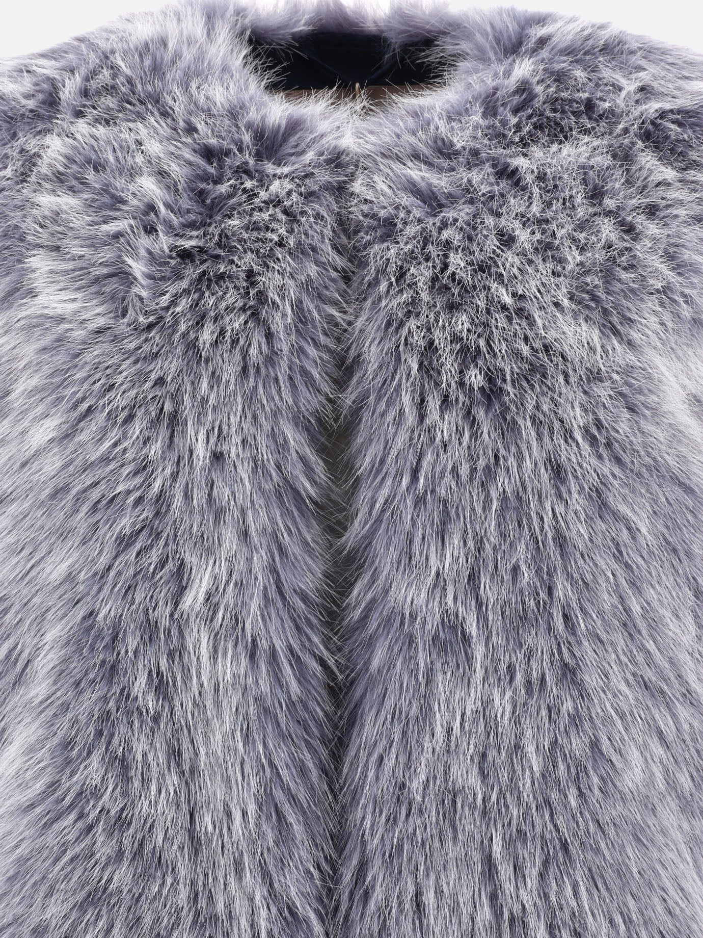 Vest jackets Solid colour  Light blue - Herno Women | PDP | VIETTI Online Store | Zoom-Modal_3
