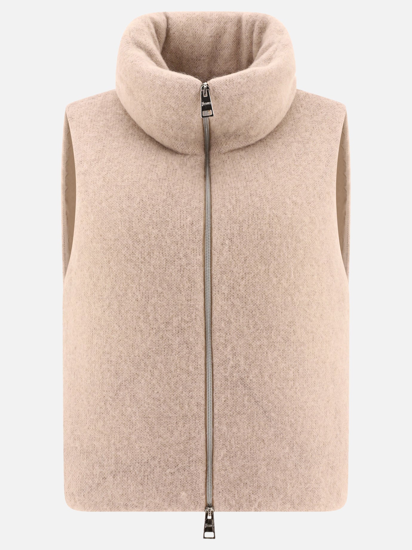 Vest jackets Solid colour  Beige - Herno Women | PDP | VIETTI Online Store | Zoom-Modal
