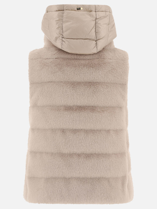 Vest jackets Solid colour  Beige - Herno Women | PLP | VIETTI Online Store | 2
