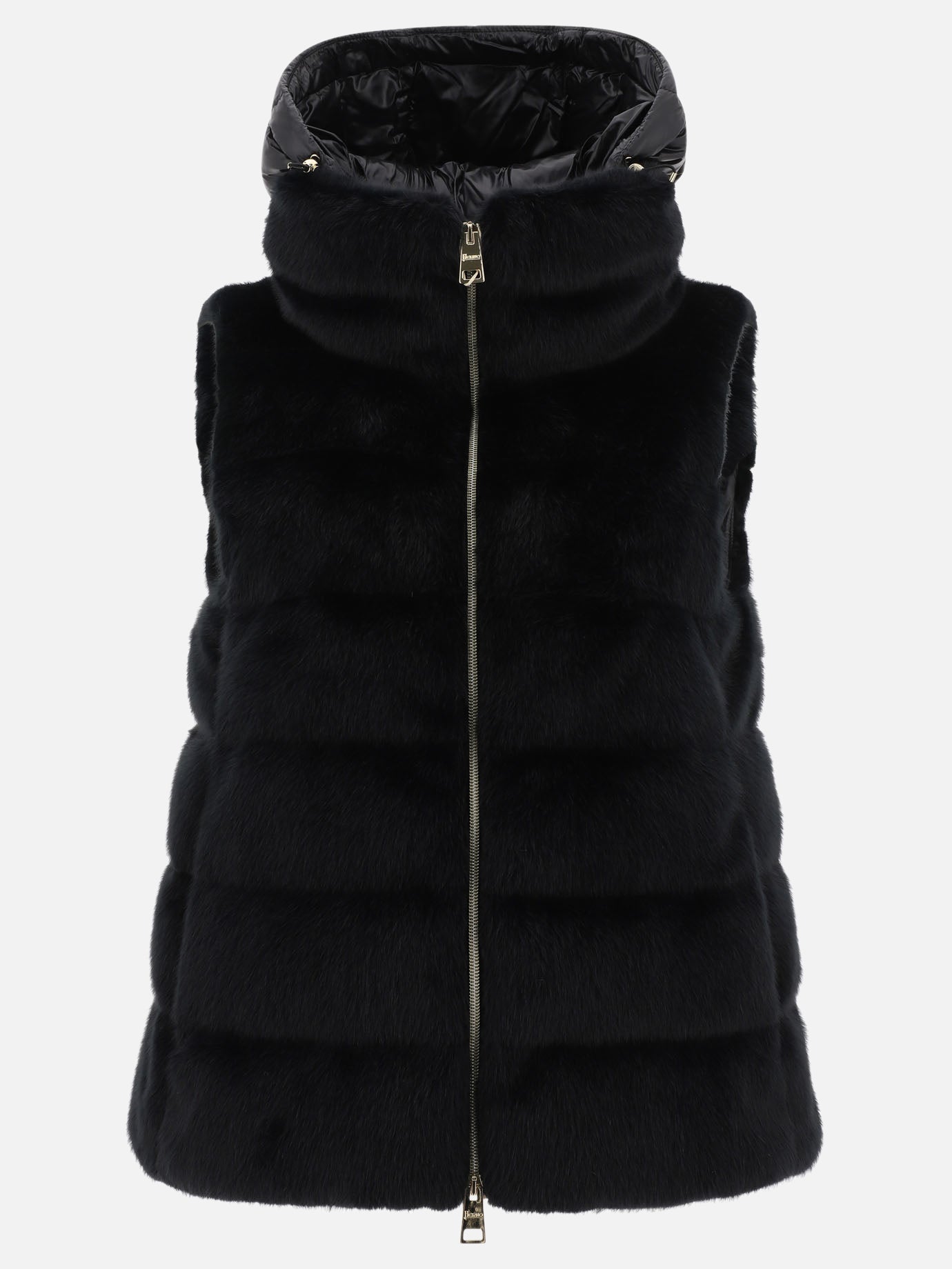 Vest jackets Solid colour  Black - Herno Women | PDP | VIETTI Online Store | Zoom-Modal
