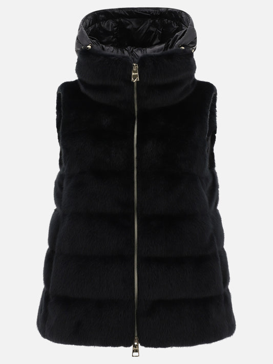 Vest jackets Solid colour  Black - Herno Women | PLP | VIETTI Online Store 
