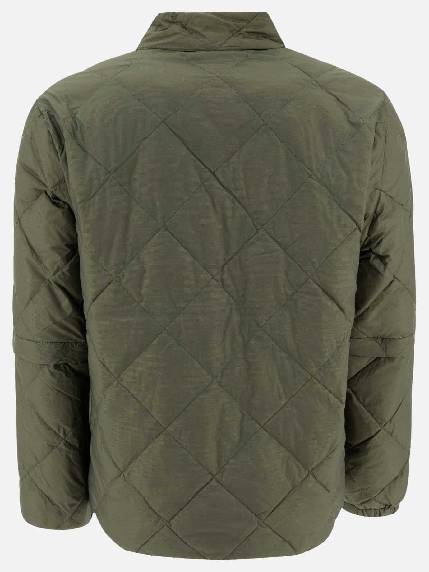 Hiking Patrol Light down detachable sleeves jacket Green