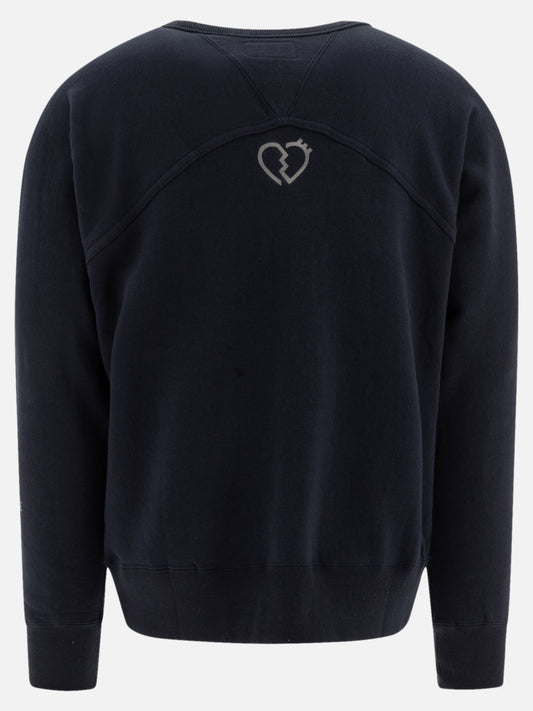 Human Made Sweatshirt with zipper detail 18954025_S Black 2