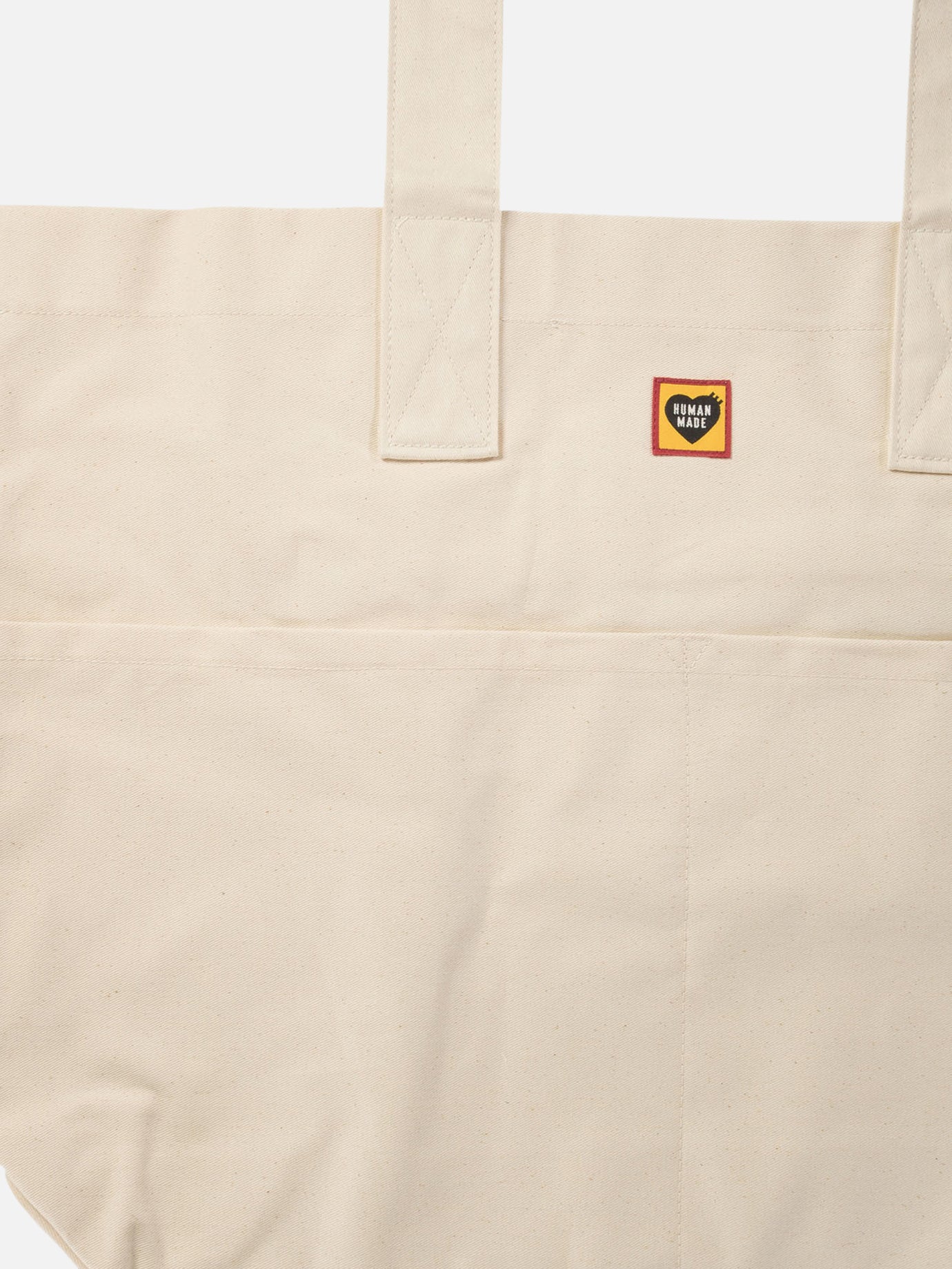 Human Made "Canvas" tote bag White