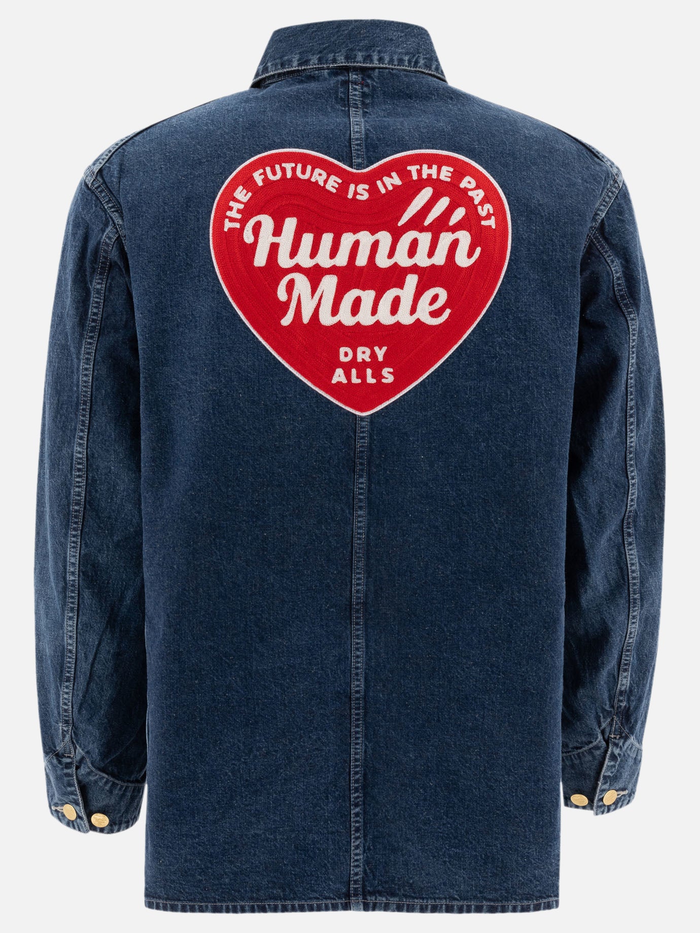 Human Made "Denim Coverall" overshirt jacket Blue