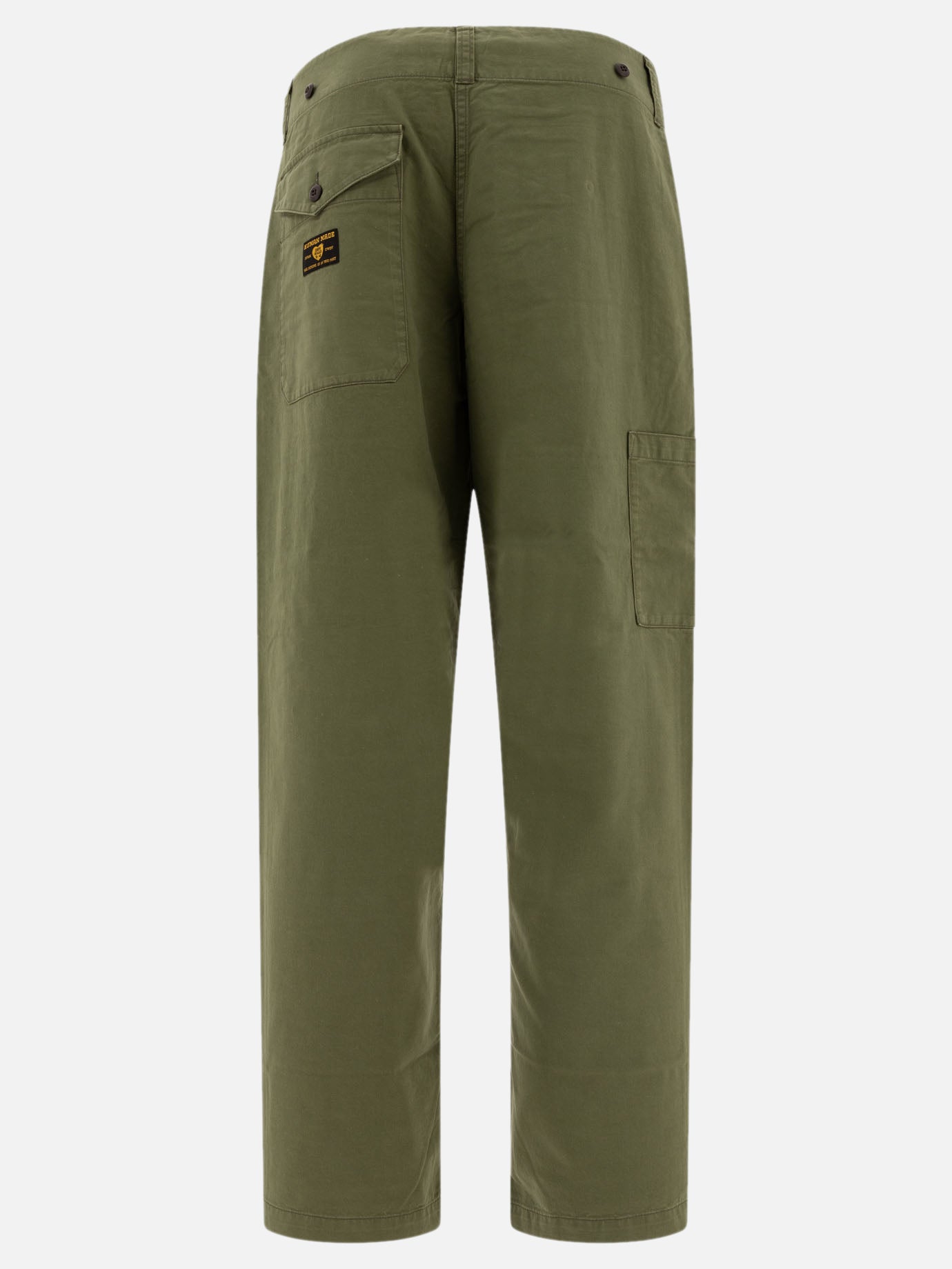 Straight-leg cargo trousers