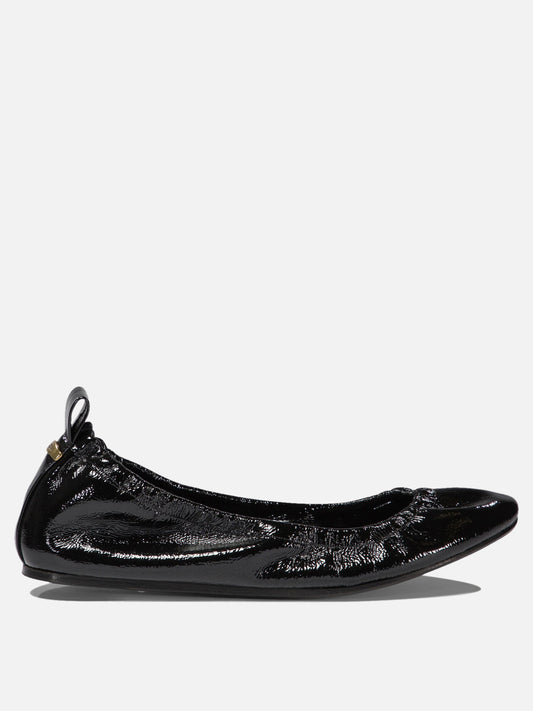 Patent leather ballet flats