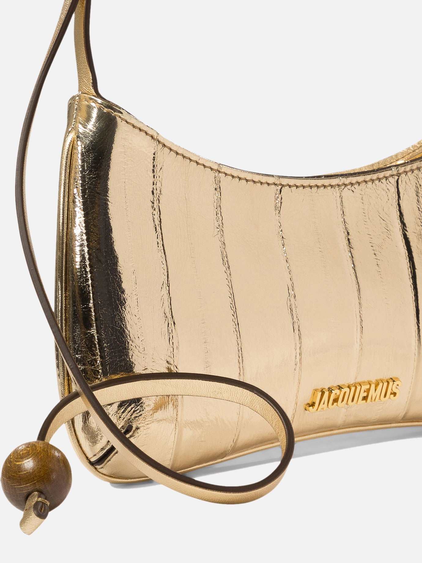 Jacquemus "Le Bisou Perle" shoulder bag Gold