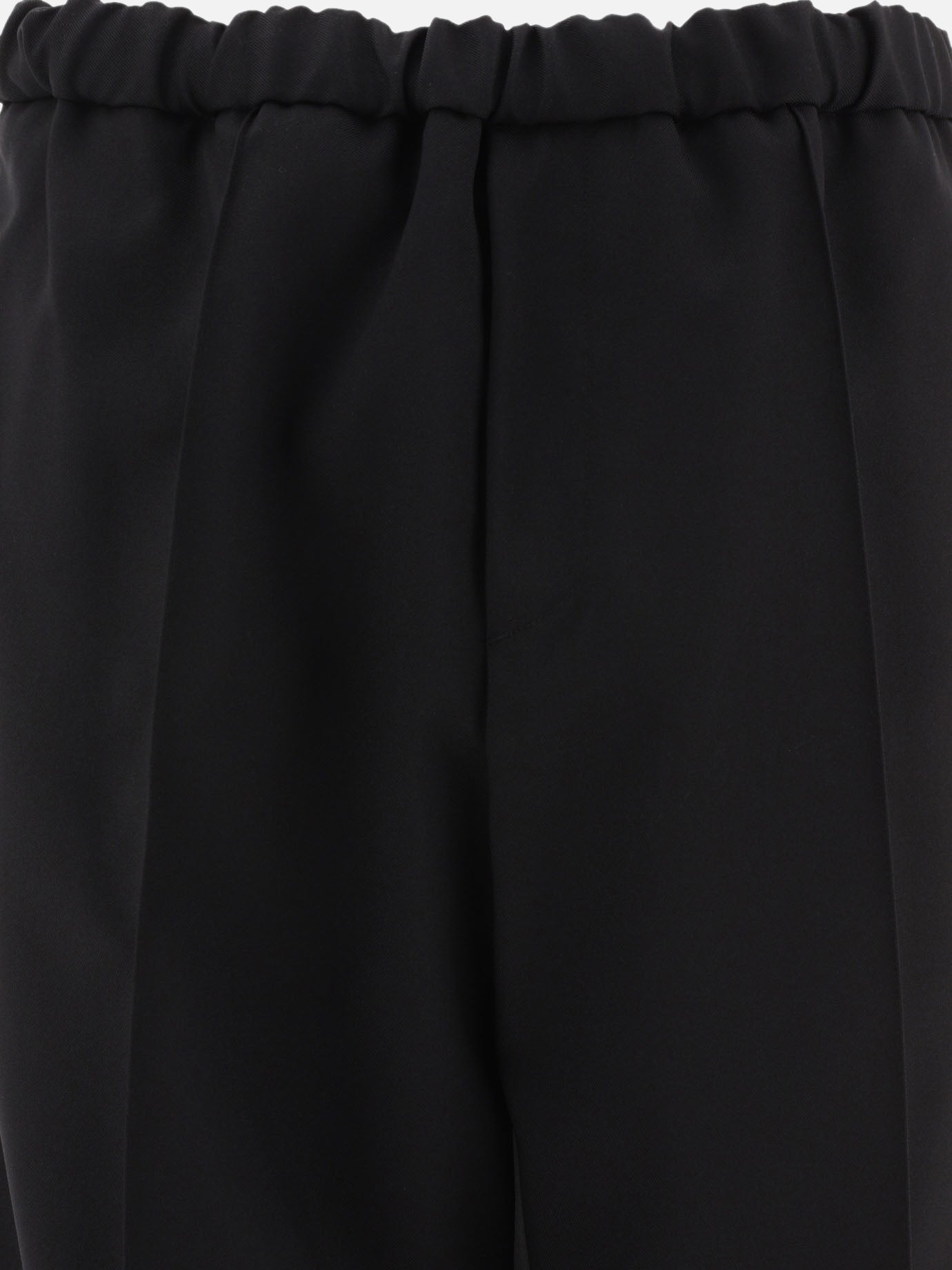 Jil Sander Tapered trousers Black