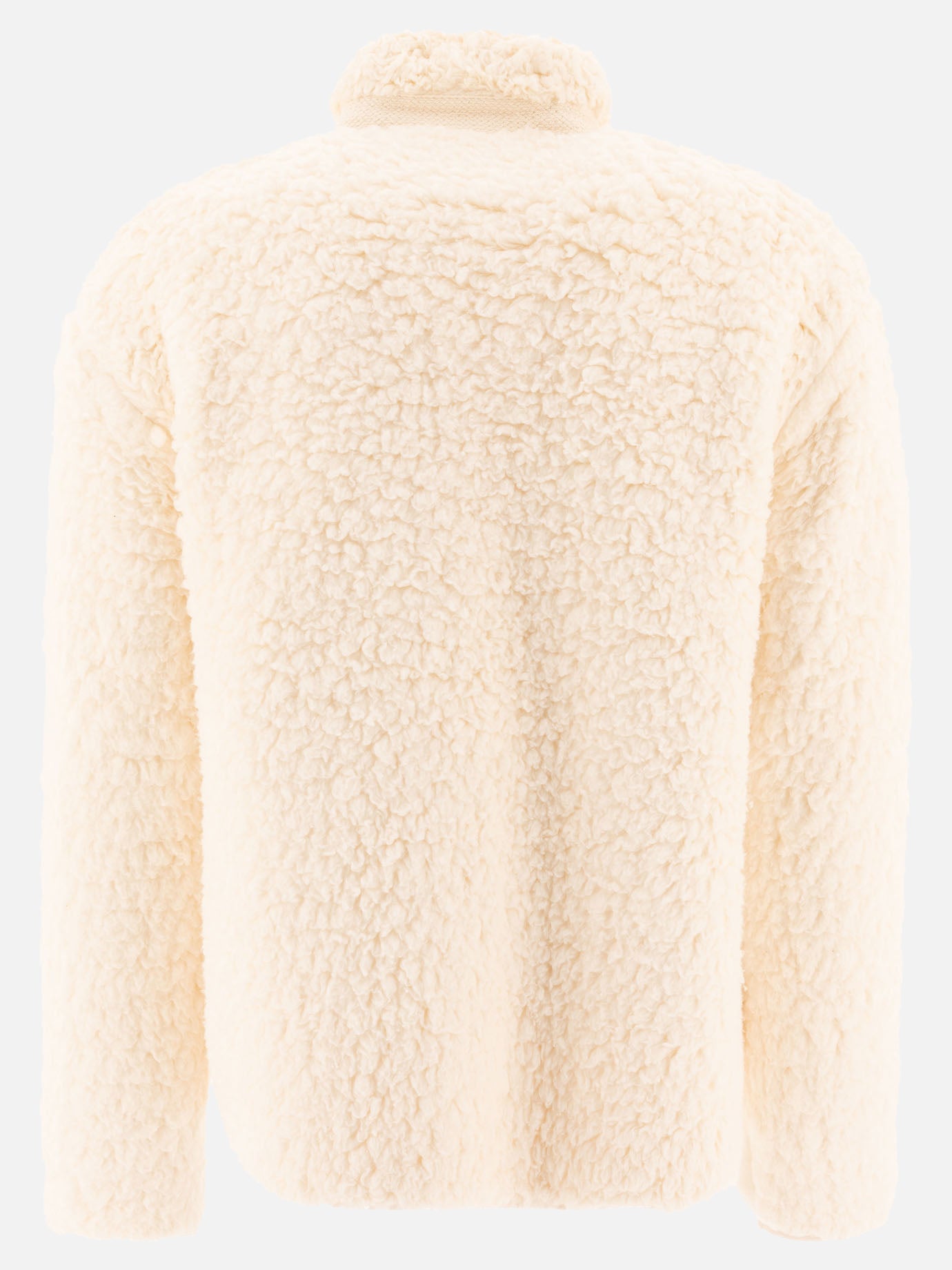 Jil Sander Cotton fleece jacket White