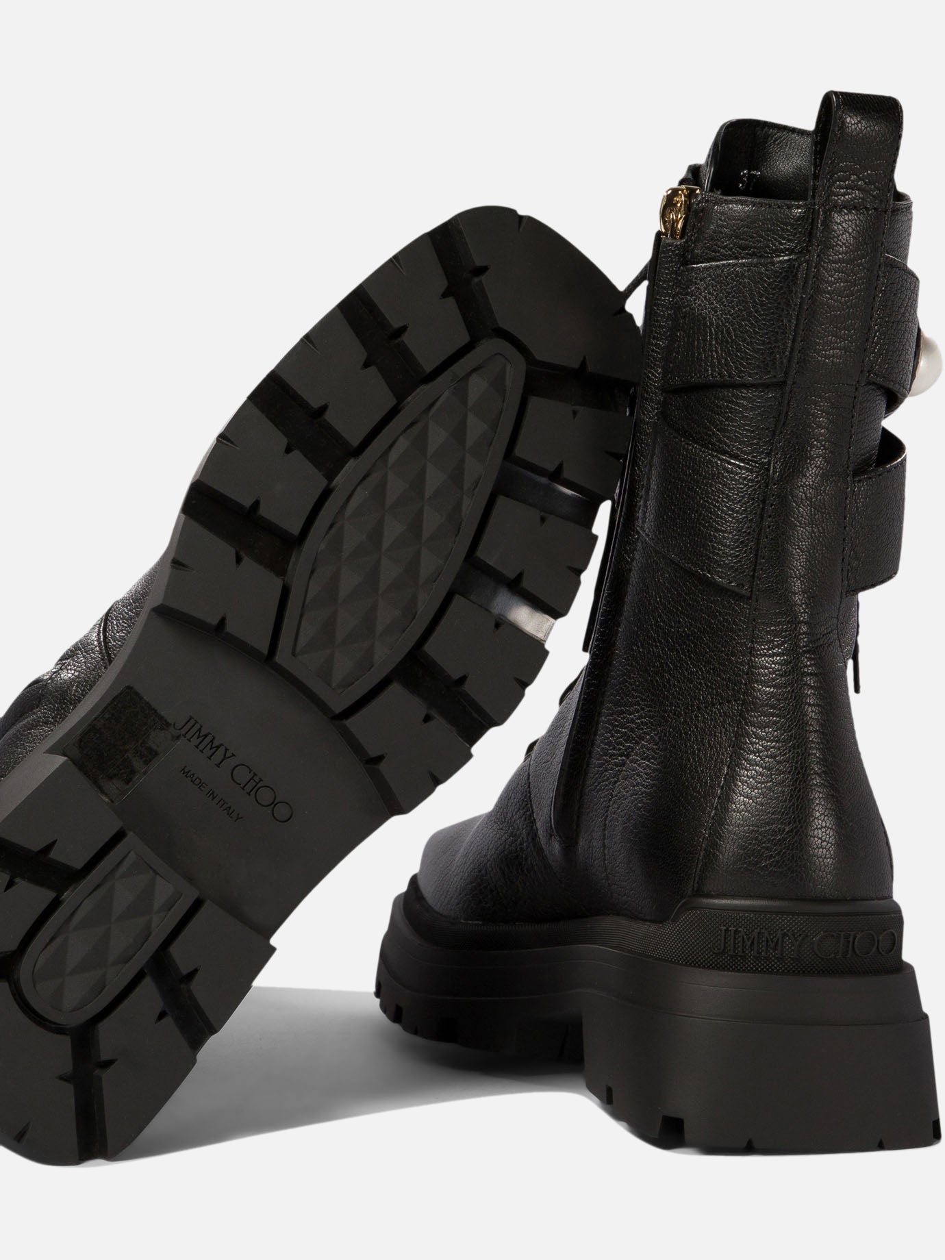 Jimmy Choo "Noemi 45" combat boots Black